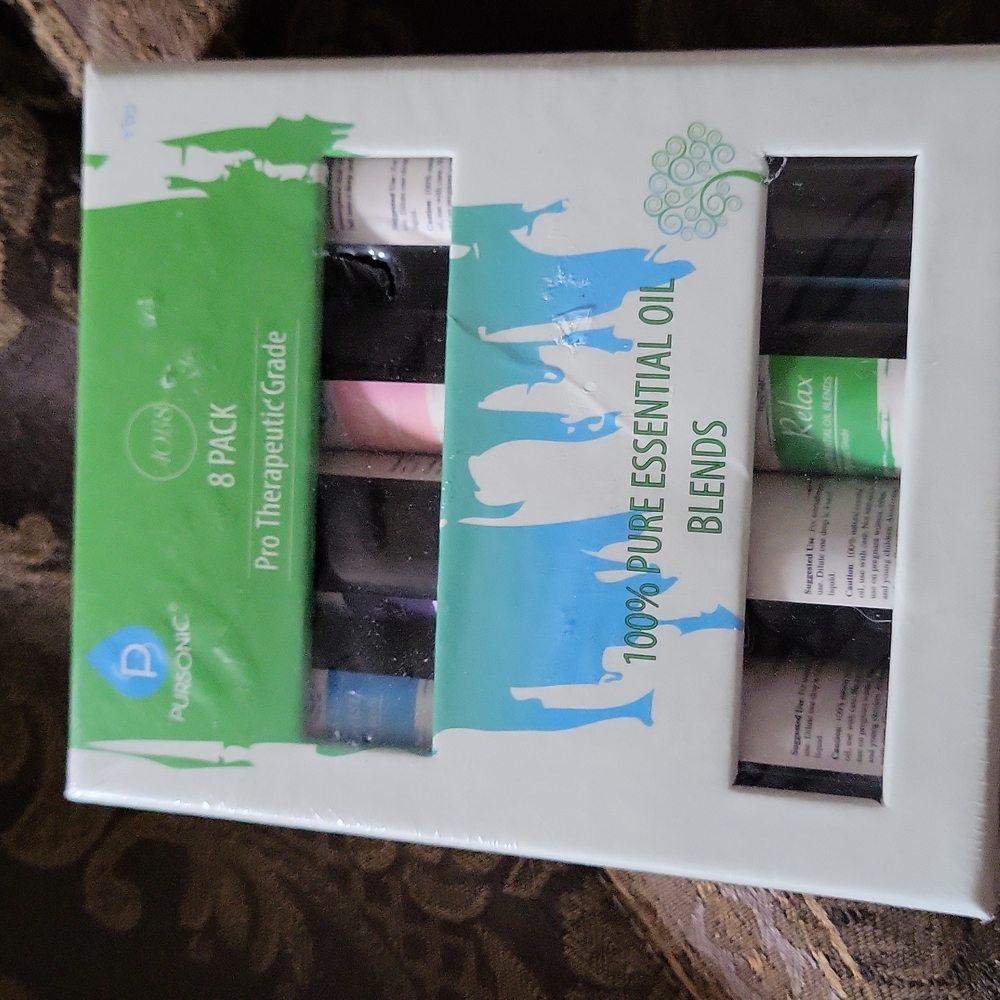 Essential oils HP  eight pack sealed amazing scents above